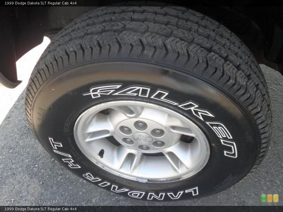1999 Dodge Dakota SLT Regular Cab 4x4 Wheel and Tire Photo #26823949