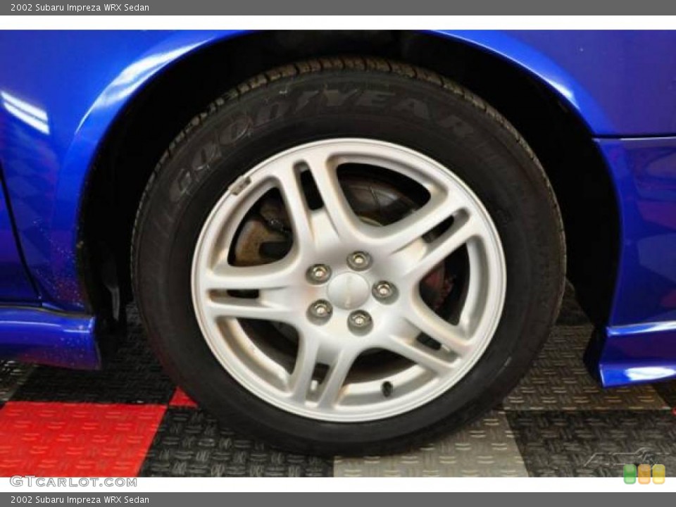 2002 Subaru Impreza WRX Sedan Wheel and Tire Photo #26895418