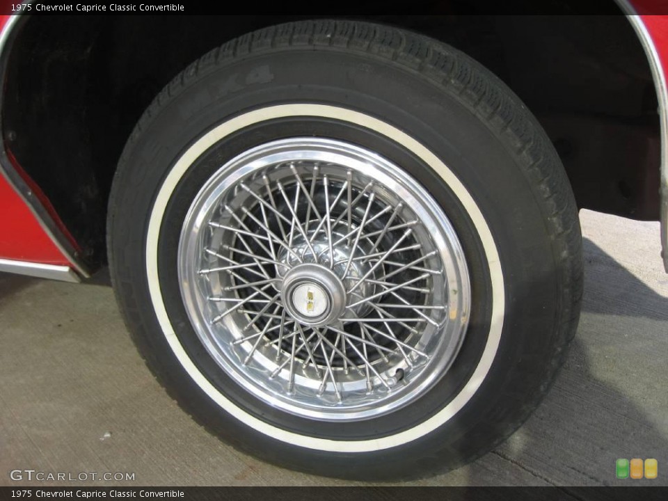 1975 Chevrolet Caprice Classic Convertible Wheel and Tire Photo #26904236