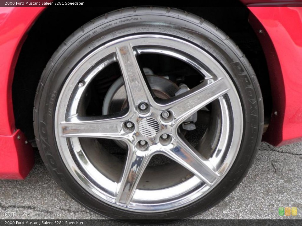 2000 Ford Mustang Saleen S281 Speedster Wheel and Tire Photo #26998307