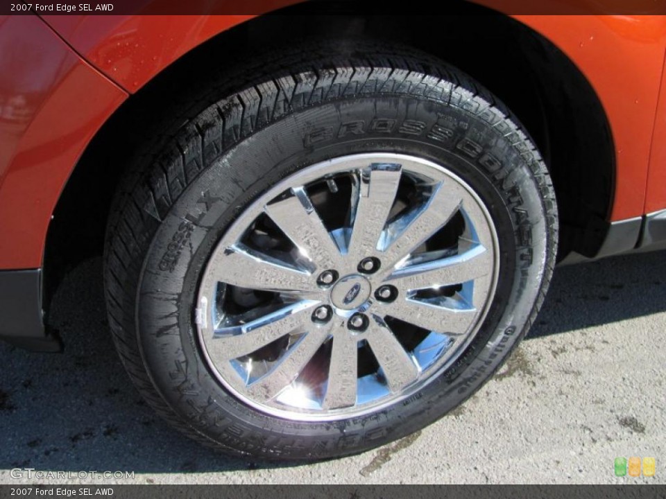 2007 Ford Edge SEL AWD Wheel and Tire Photo #27132239