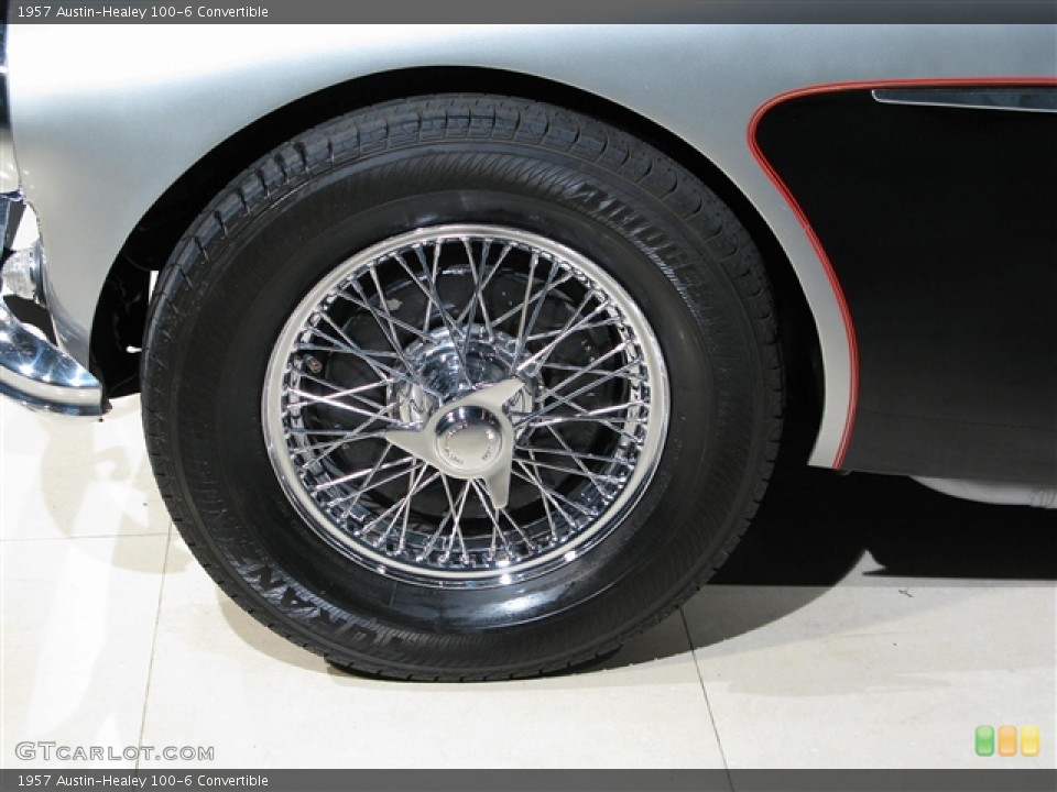 1957 Austin-Healey 100-6 Convertible Wheel and Tire Photo #273374