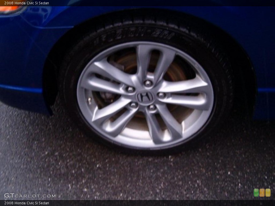2008 Honda Civic Si Sedan Wheel and Tire Photo #27473723