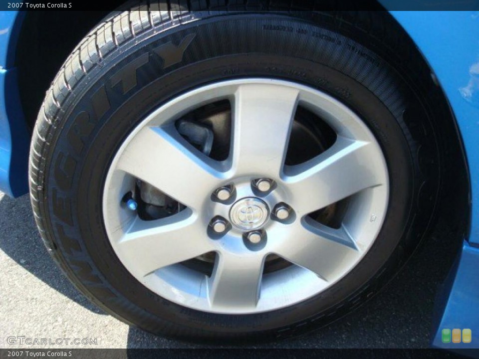 2007 Toyota Corolla S Wheel and Tire Photo #27551529