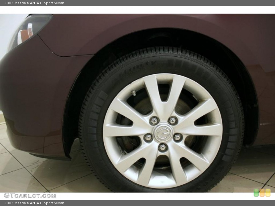 2007 Mazda MAZDA3 i Sport Sedan Wheel and Tire Photo #27732265