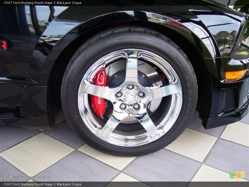 2007 Ford Mustang Roush Stage 3 Blackjack Coupe Wheel and Tire Photo #27739188