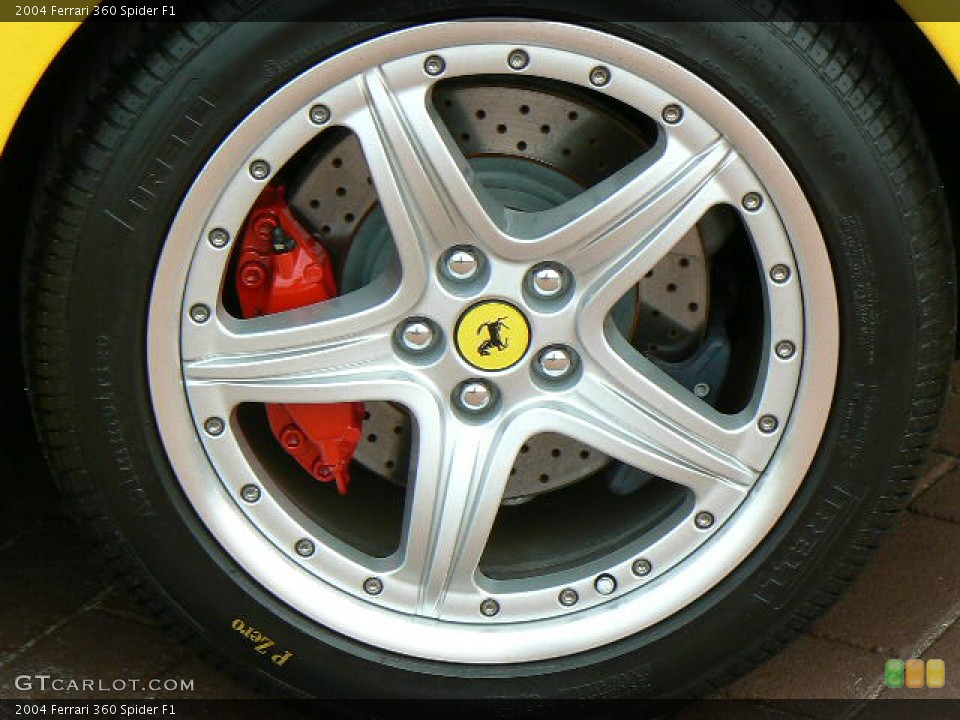 2004 Ferrari 360 Spider F1 Wheel and Tire Photo #277876
