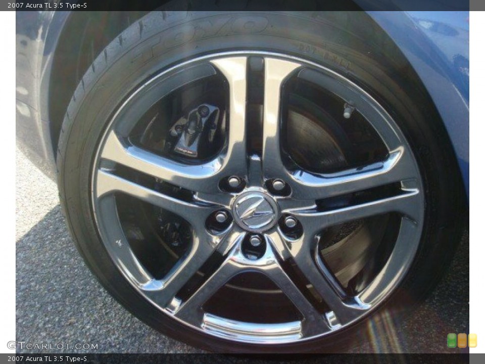 2007 Acura TL 3.5 Type-S Wheel and Tire Photo #27998740