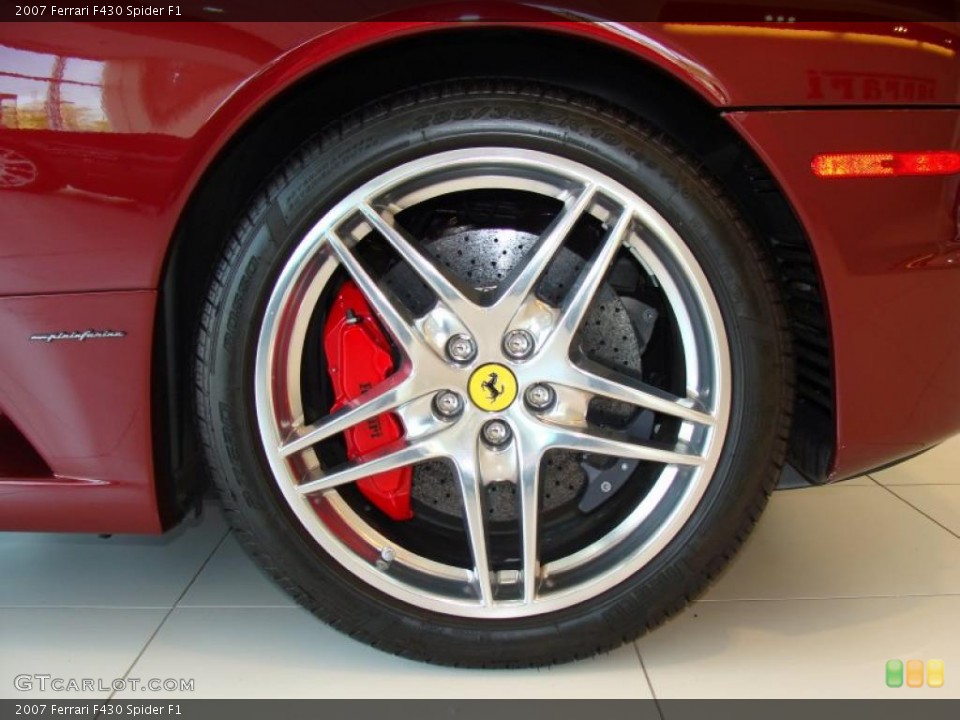 2007 Ferrari F430 Spider F1 Wheel and Tire Photo #28613063