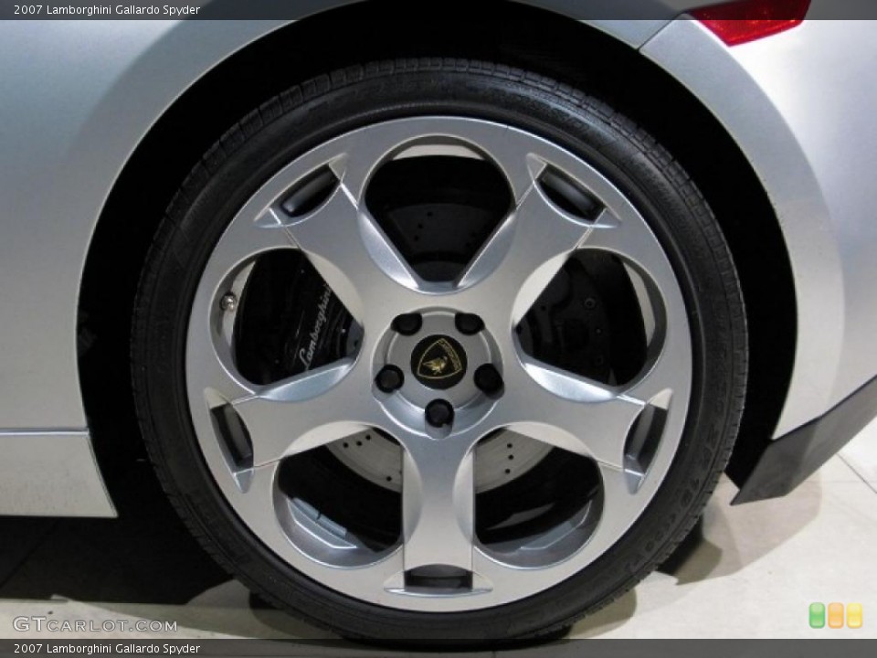 2007 Lamborghini Gallardo Spyder Wheel and Tire Photo #28721226