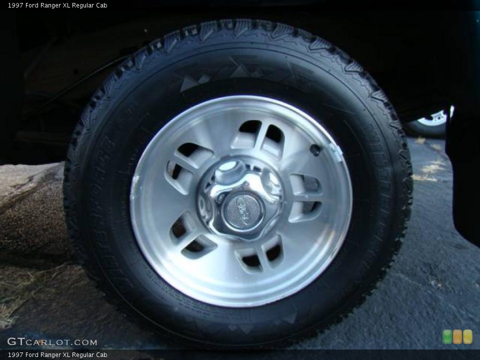 1997 Ford Ranger XL Regular Cab Wheel and Tire Photo #28834840