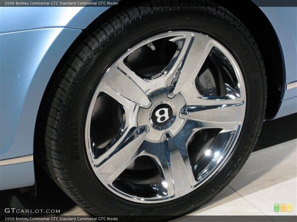 2009 Bentley Continental GTC  Wheel and Tire Photo #289953
