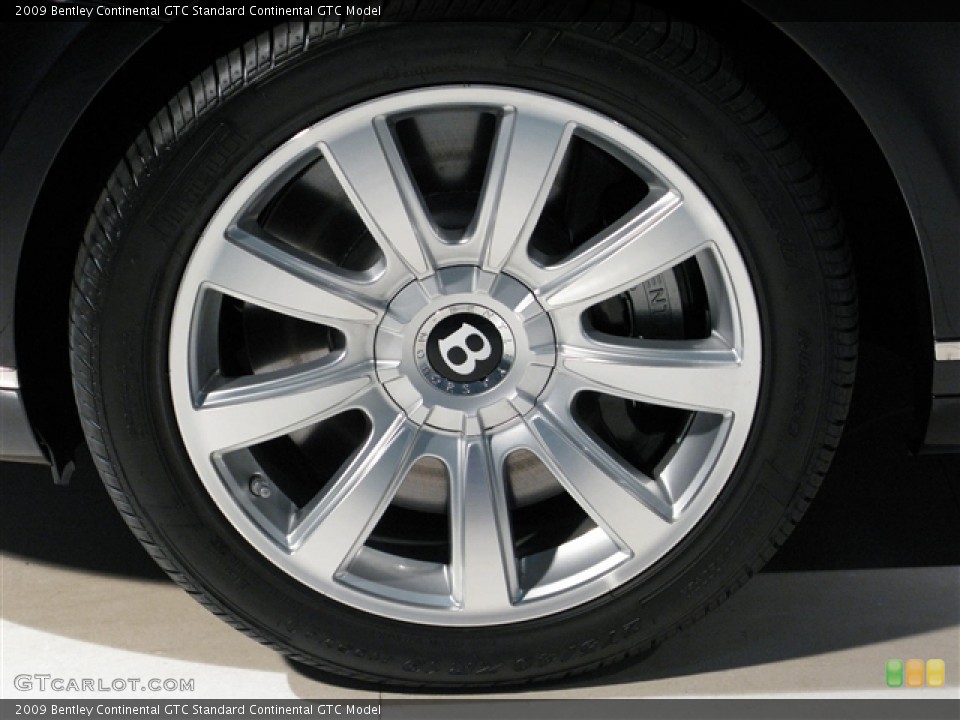 2009 Bentley Continental GTC  Wheel and Tire Photo #290542