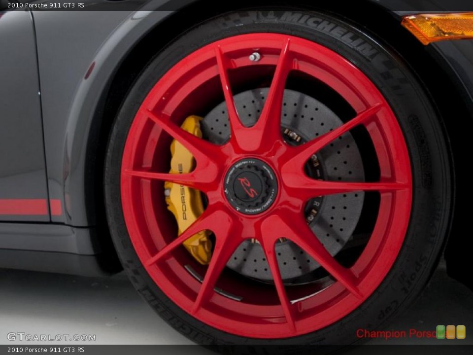 2010 Porsche 911 GT3 RS Wheel and Tire Photo #29121218