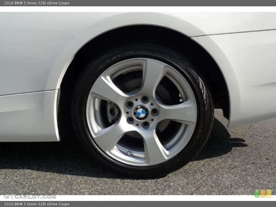 2010 BMW 3 Series 328i xDrive Coupe Wheel and Tire Photo #29189593