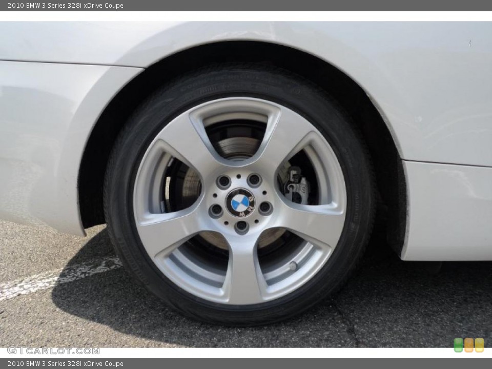 2010 BMW 3 Series 328i xDrive Coupe Wheel and Tire Photo #29189607