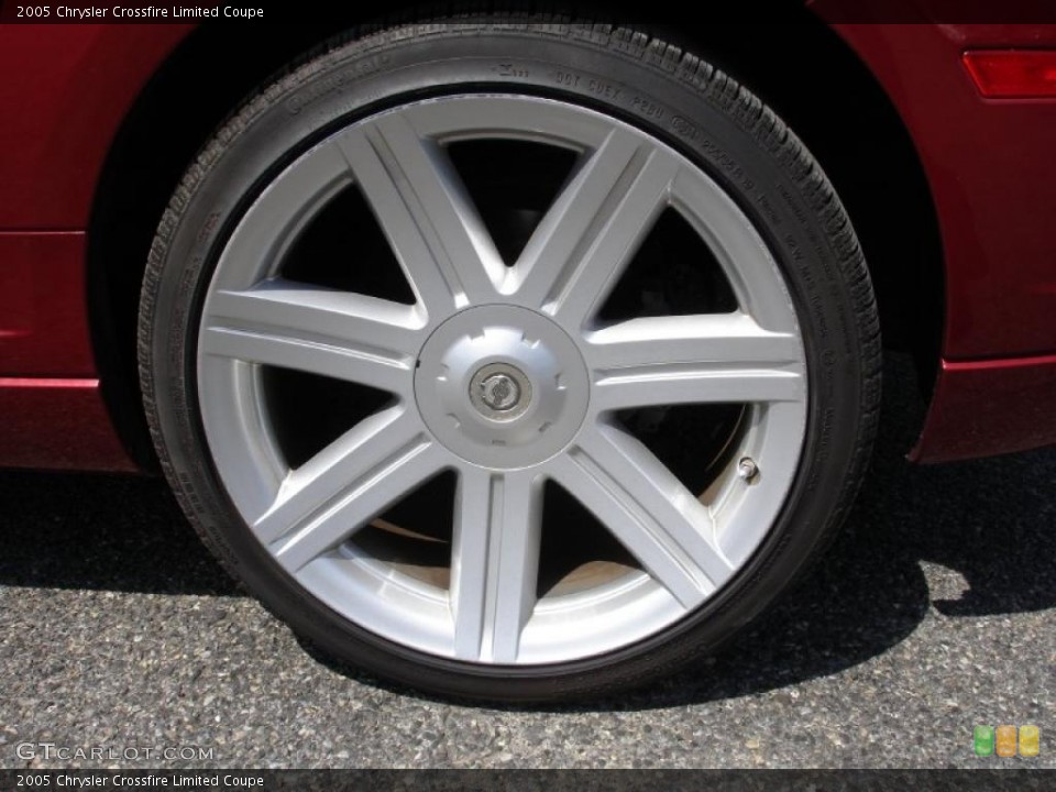2005 Chrysler Crossfire Limited Coupe Wheel and Tire Photo #29434784