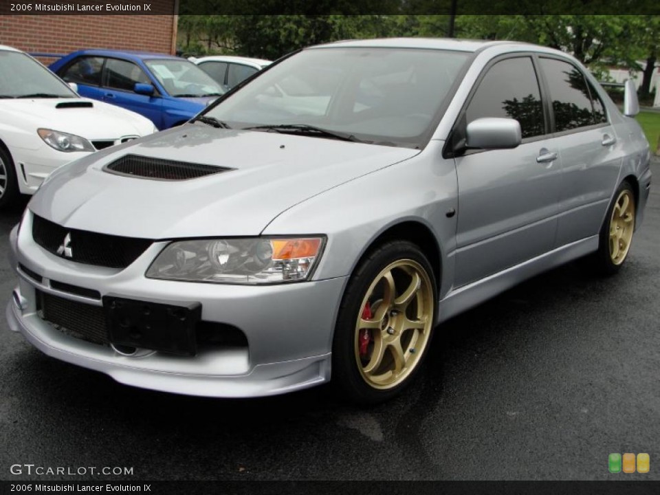 2006 Mitsubishi Lancer Evolution Custom Wheel and Tire Photo #29930621