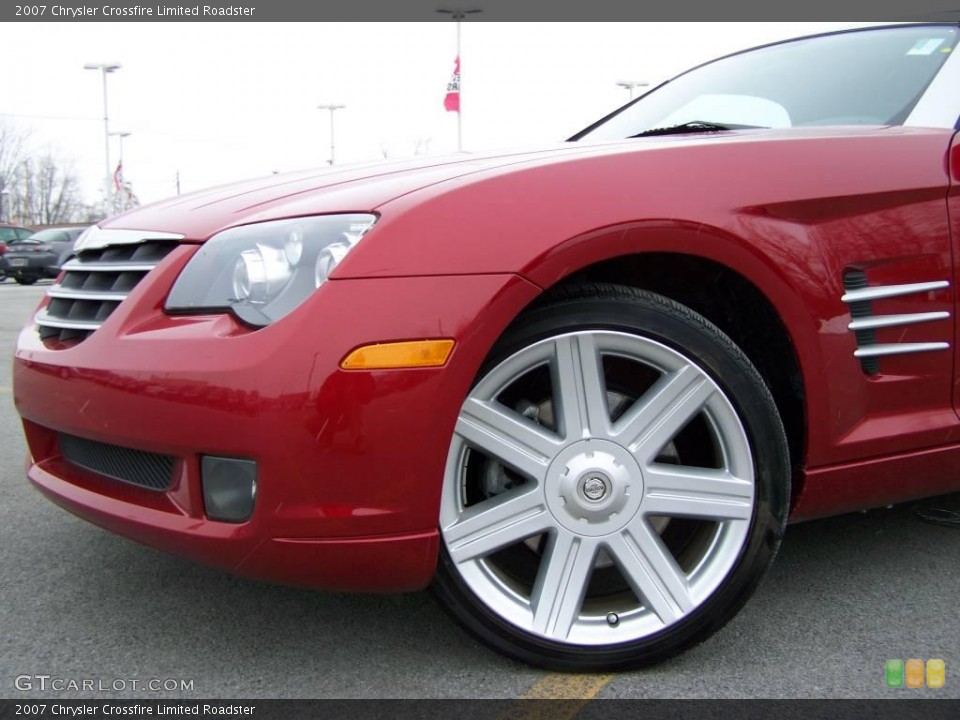 2007 Chrysler Crossfire Limited Roadster Wheel and Tire Photo #2995806