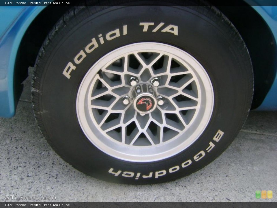 1978 Pontiac Firebird Trans Am Coupe Wheel and Tire Photo #30135544