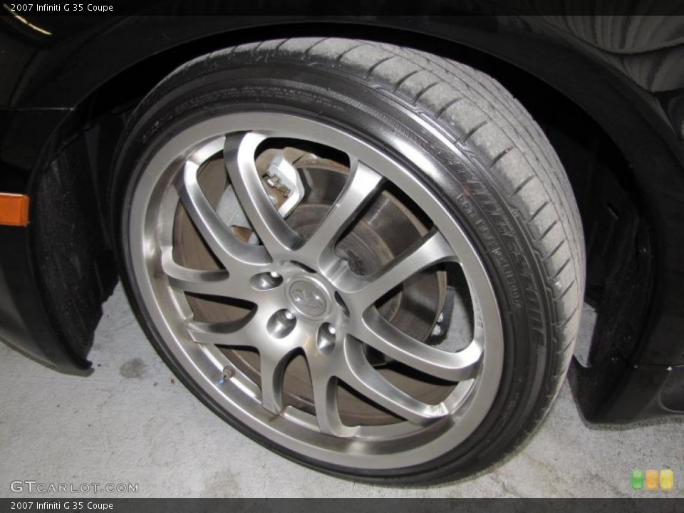 2007 Infiniti G 35 Coupe Wheel and Tire Photo #30227922