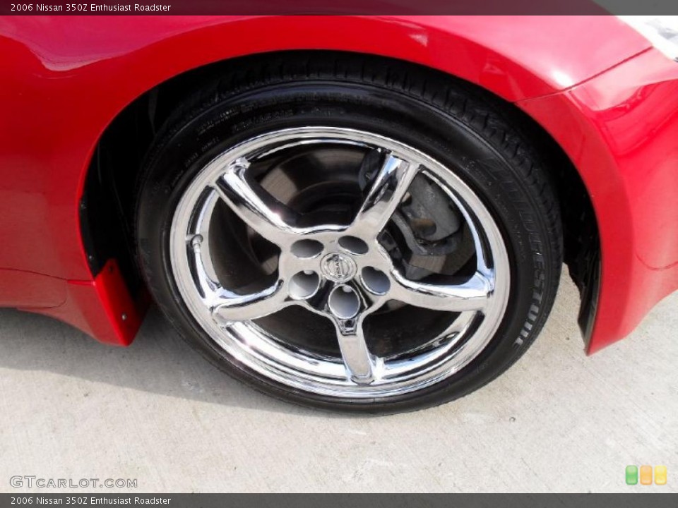 2006 Nissan 350Z Enthusiast Roadster Wheel and Tire Photo #30441667