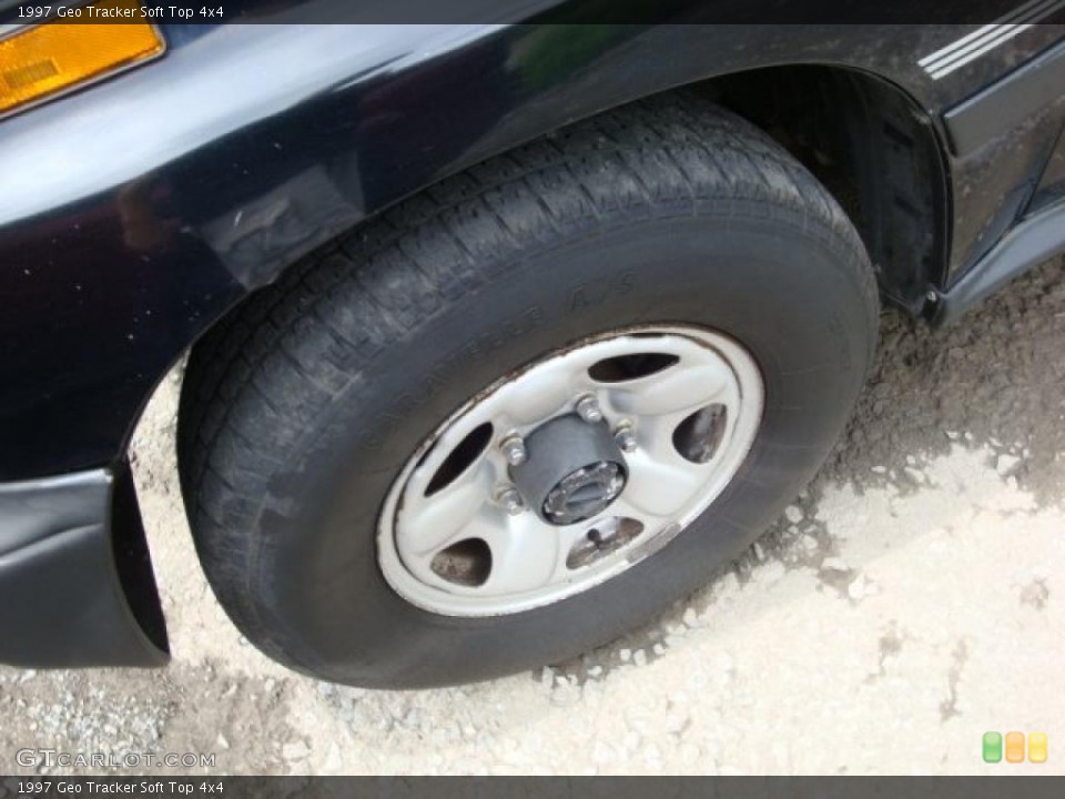 1997 Geo Tracker Soft Top 4x4 Wheel and Tire Photo #30792608