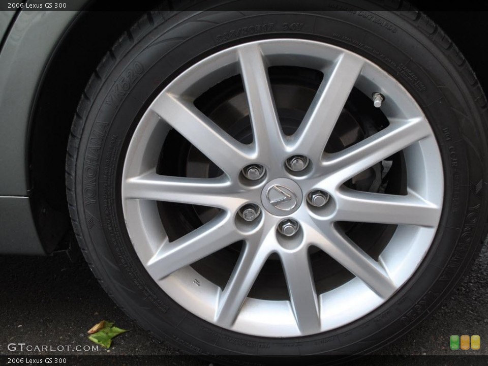 2006 Lexus GS 300 Wheel and Tire Photo #31063036