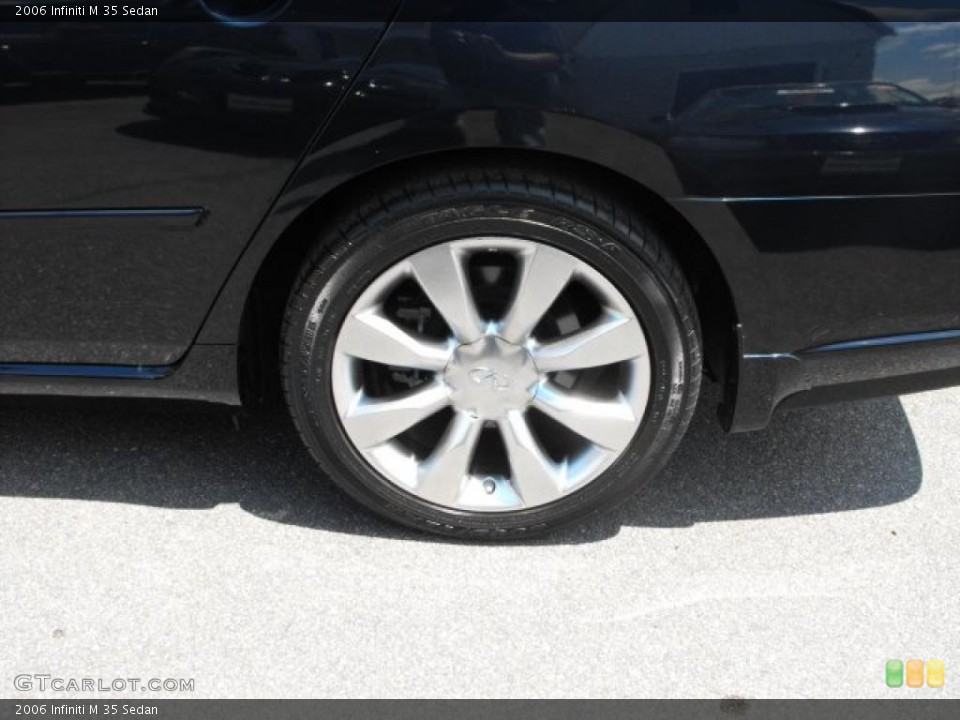 2006 Infiniti M 35 Sedan Wheel and Tire Photo #31095931