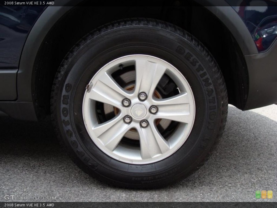2008 Saturn VUE XE 3.5 AWD Wheel and Tire Photo #31263840