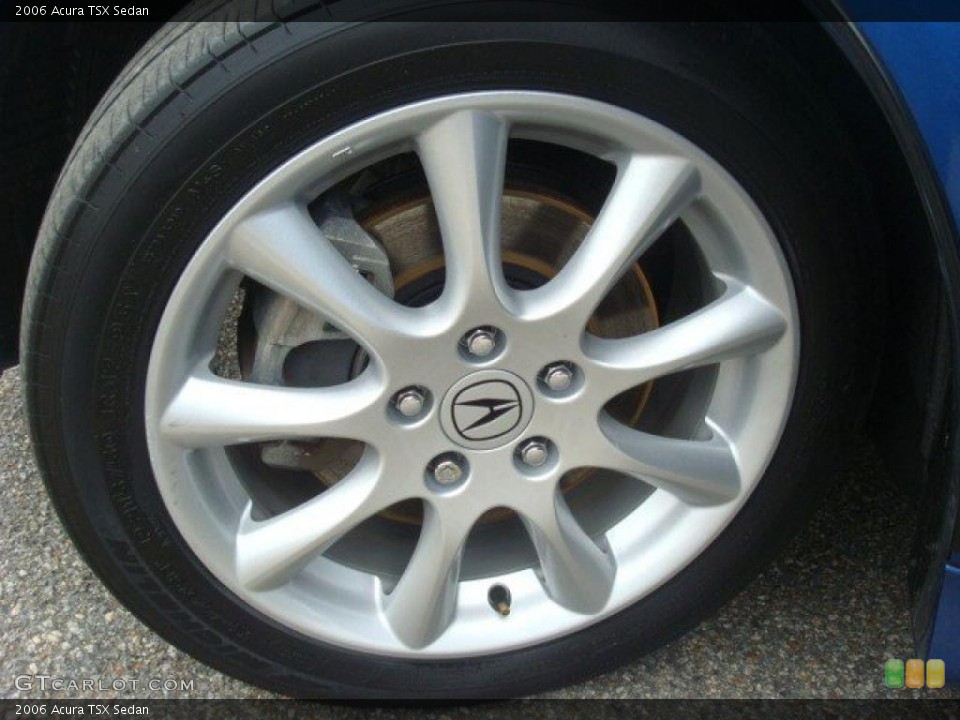 2006 Acura TSX Sedan Wheel and Tire Photo #31302348