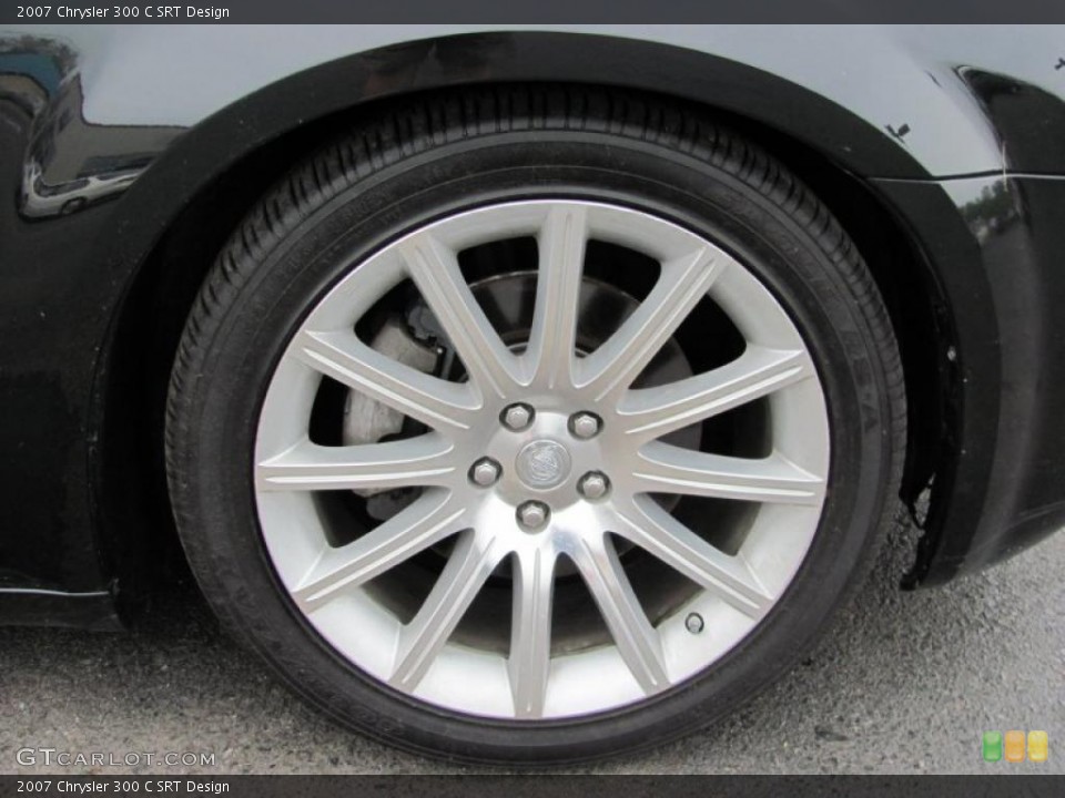 2007 Chrysler 300 C SRT Design Wheel and Tire Photo #31443224