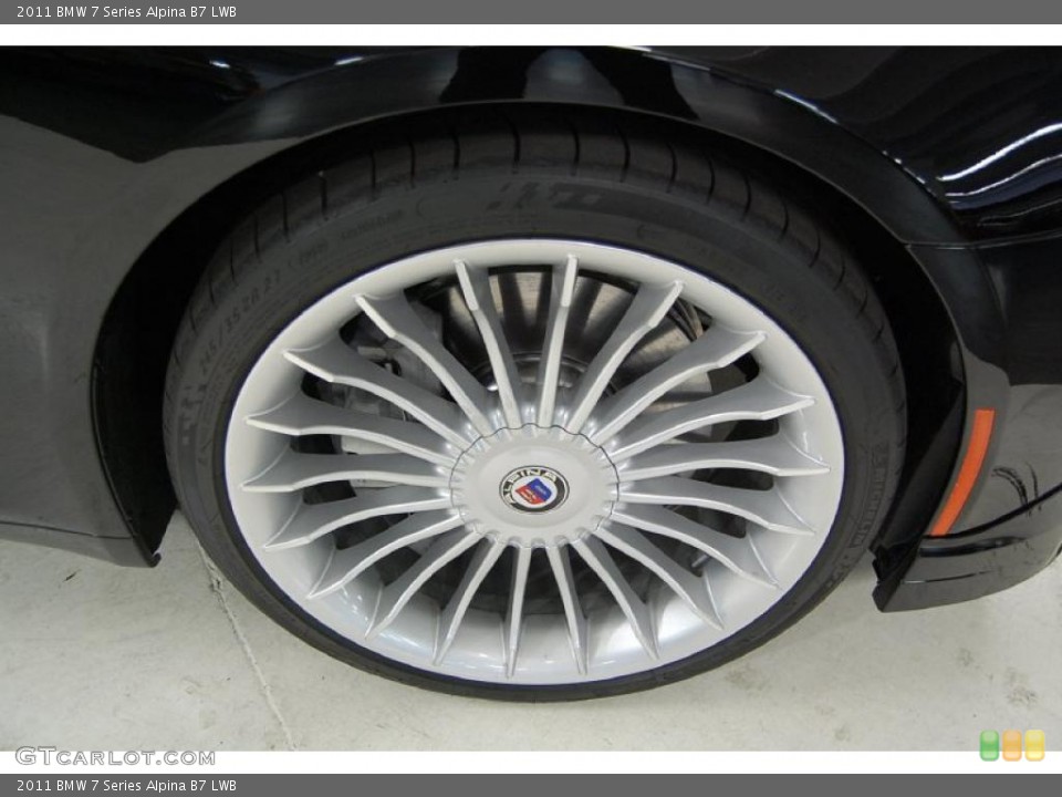 2011 BMW 7 Series Alpina B7 LWB Wheel and Tire Photo #31877314
