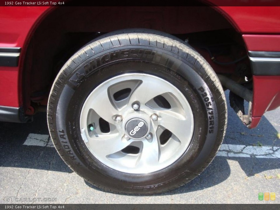 1992 Geo Tracker Wheels and Tires