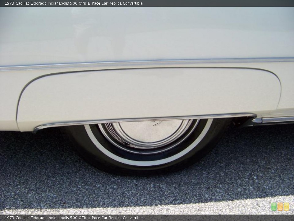1973 Cadillac Eldorado Indianapolis 500 Official Pace Car Replica Convertible Wheel and Tire Photo #32410043