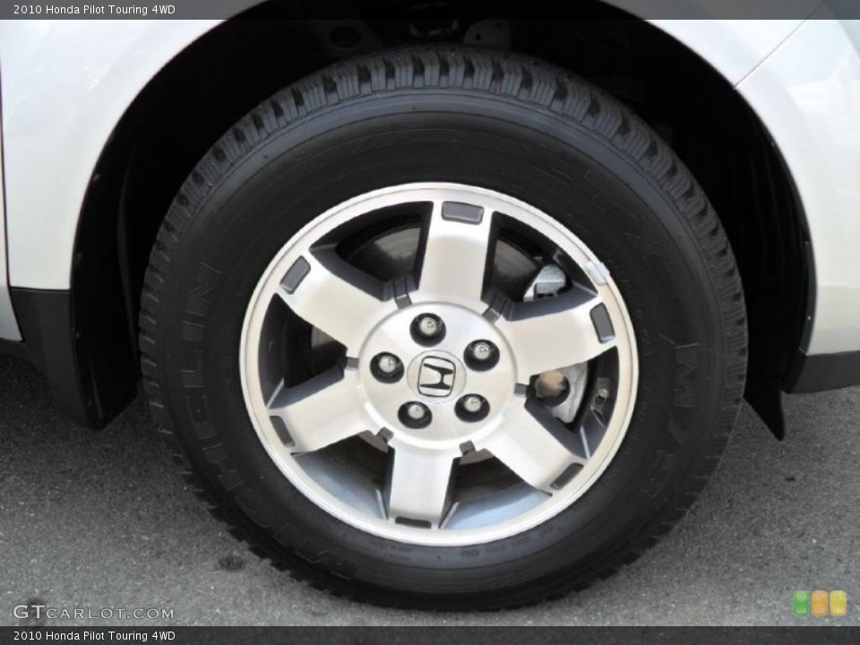 2010 Honda Pilot Touring 4WD Wheel and Tire Photo #32684007