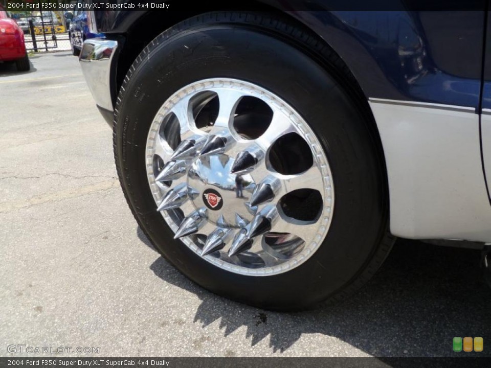 2004 Ford F350 Super Duty Custom Wheel and Tire Photo #32754694