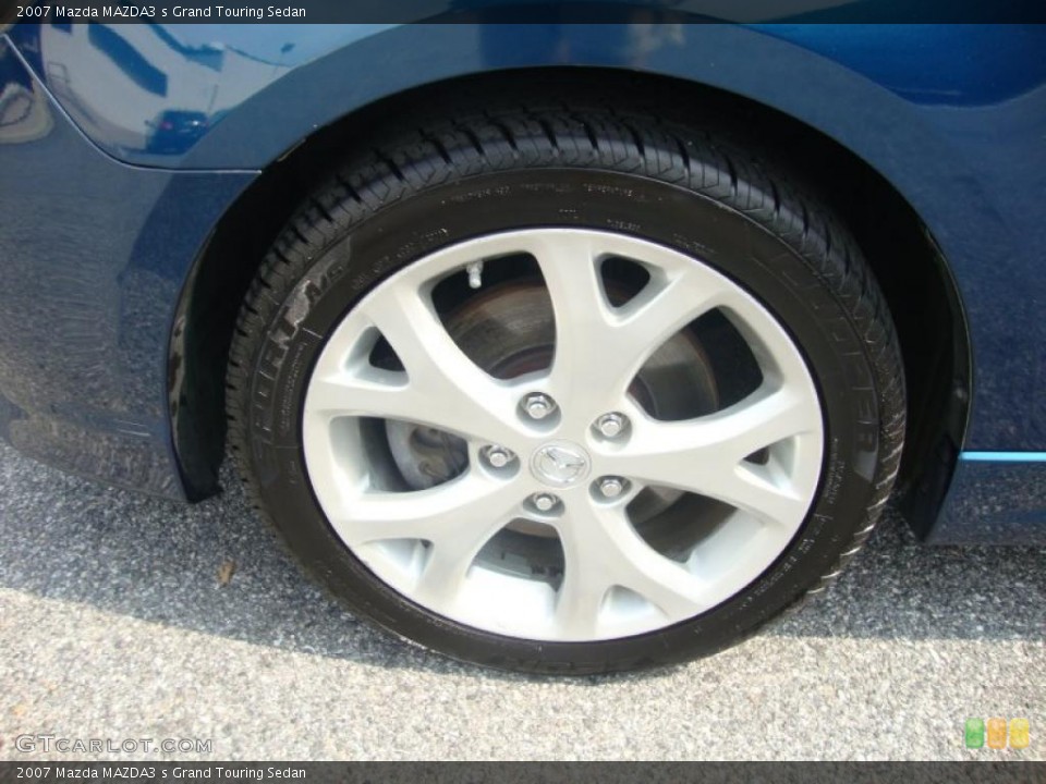 2007 Mazda MAZDA3 s Grand Touring Sedan Wheel and Tire Photo #32786099