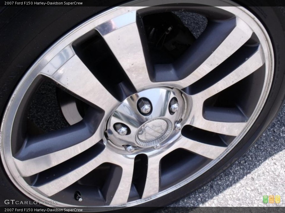 2007 Ford F150 Harley-Davidson SuperCrew Wheel and Tire Photo #32923414