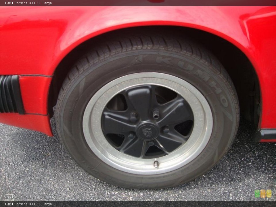 1981 Porsche 911 Wheels and Tires