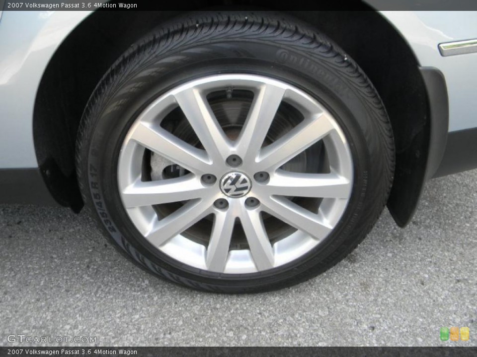 2007 Volkswagen Passat 3.6 4Motion Wagon Wheel and Tire Photo #33410725