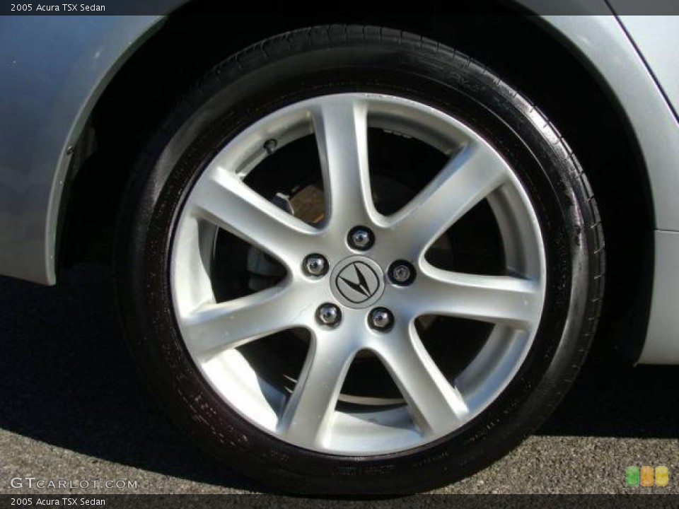 2005 Acura TSX Sedan Wheel and Tire Photo #3350339