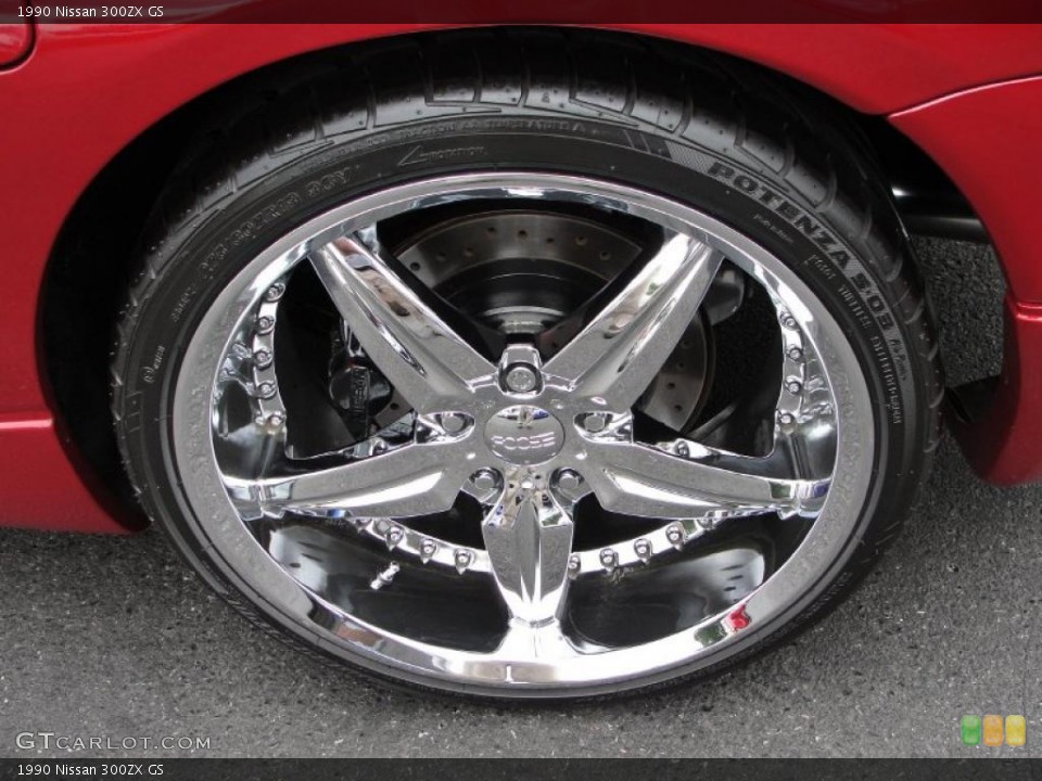 1990 Nissan 300ZX Custom Wheel and Tire Photo #33974284