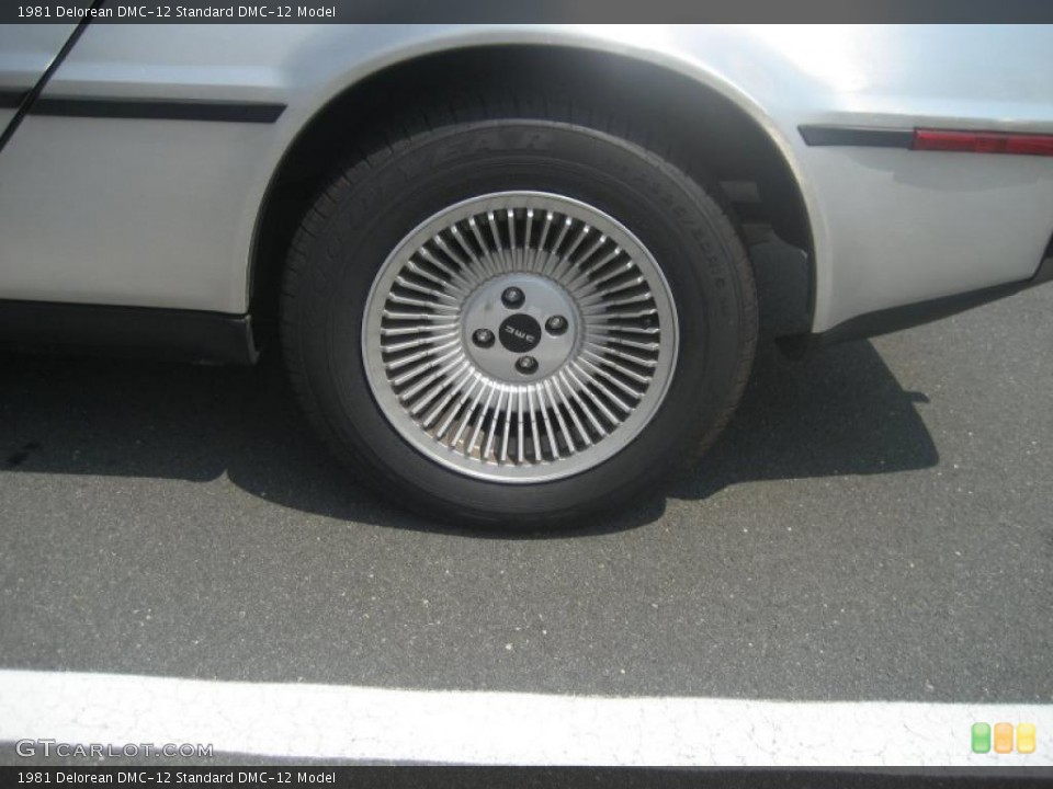1981 Delorean DMC-12 Wheels and Tires