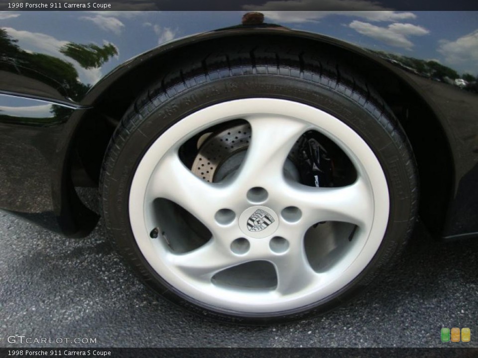 1998 Porsche 911 Carrera S Coupe Wheel and Tire Photo #34261832