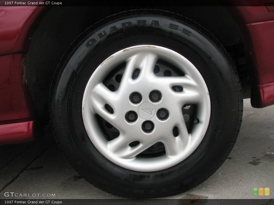 1997 Pontiac Grand Am GT Coupe Wheel and Tire Photo #3428134