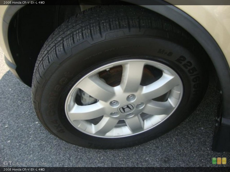 2008 Honda CR-V EX-L 4WD Wheel and Tire Photo #34290115