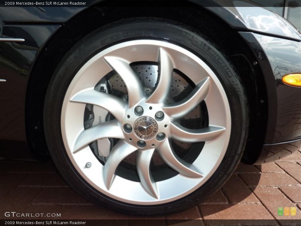 2009 Mercedes-Benz SLR McLaren Roadster Wheel and Tire Photo #34321450