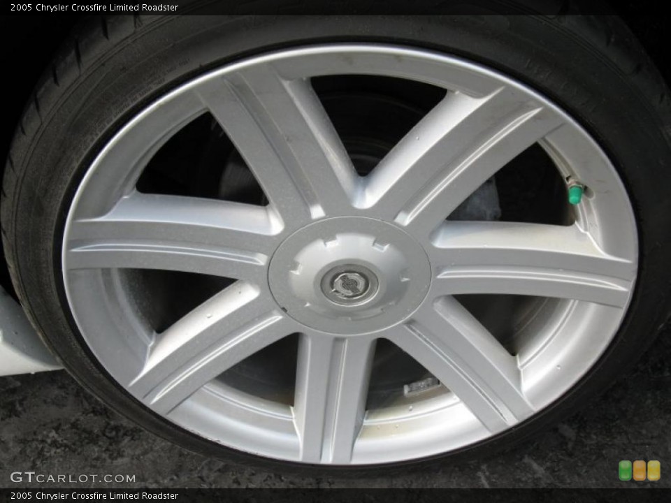 2005 Chrysler Crossfire Limited Roadster Wheel and Tire Photo #34337454