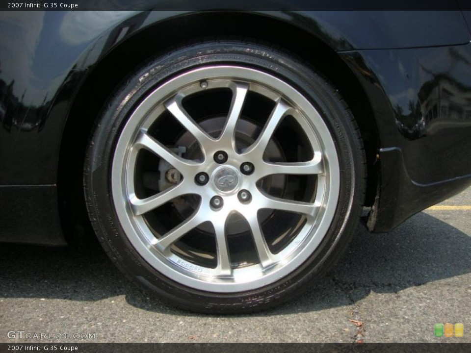 2007 Infiniti G 35 Coupe Wheel and Tire Photo #34510259
